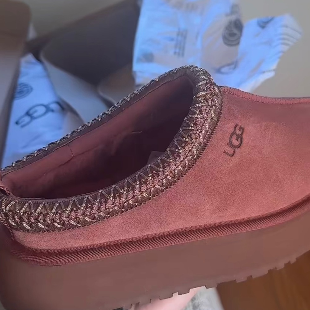 UGG Women's Burgundy Mules